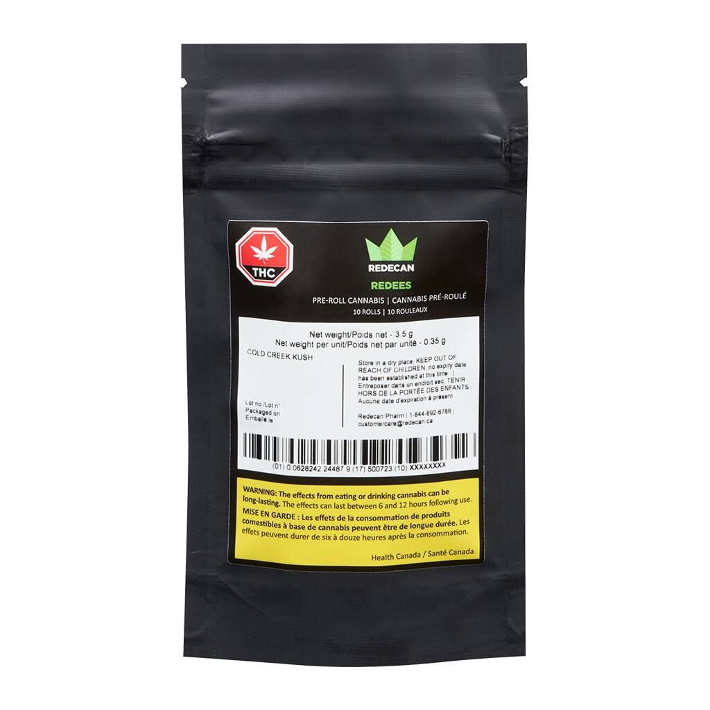 Redee Cold Creek Kush Pre-Roll 2