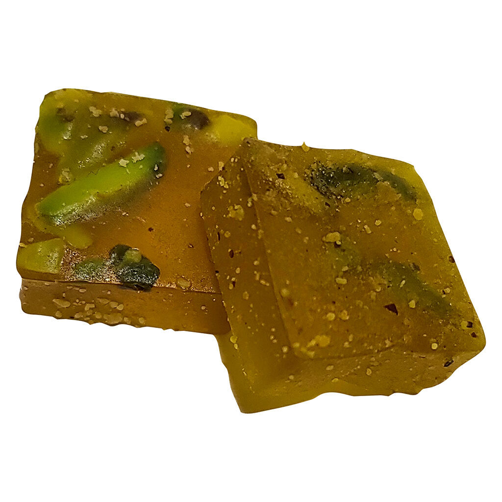 Saffron Pistachio Chews