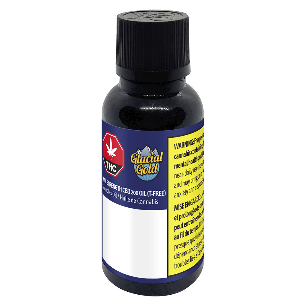Glacial Gold-Max Strength CBD 200 Drops