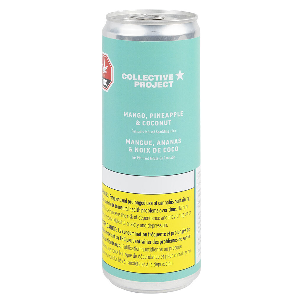 Mango Pineapple Coconut Sparkling Juice