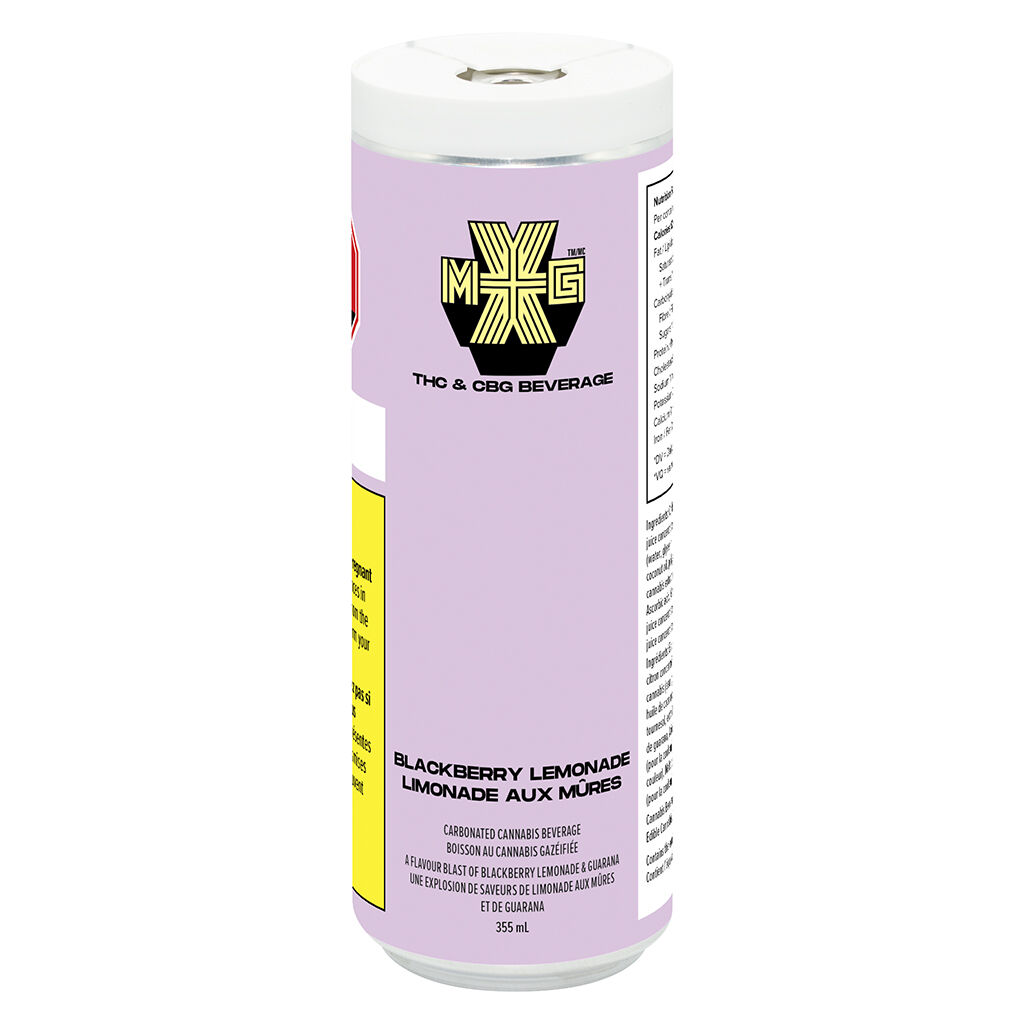 Xmg- blackberry lemonade 355ml &cbg