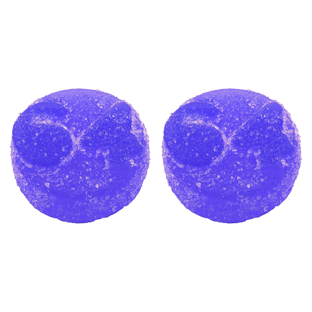 Cbg:Thc Blue Raspberry Gummies