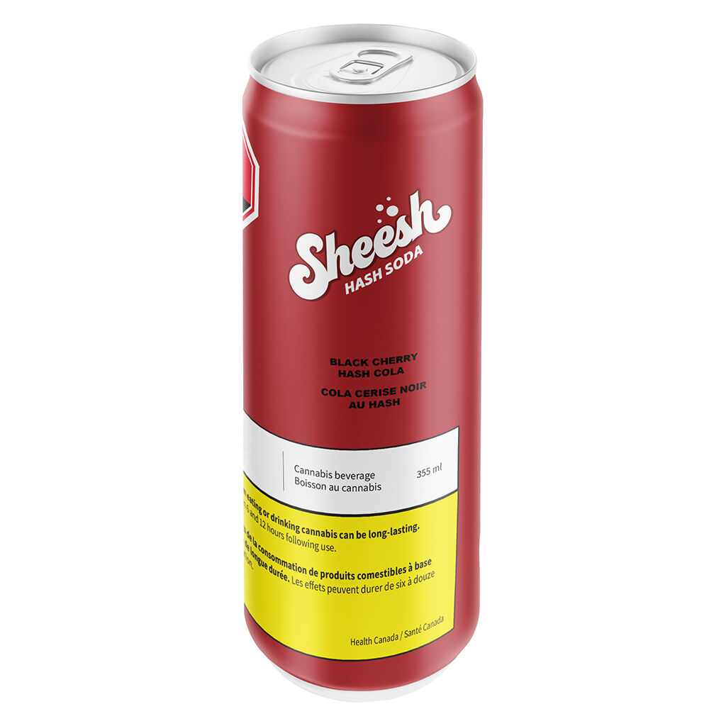 Hash sodas- black cherry cola 355 ml
