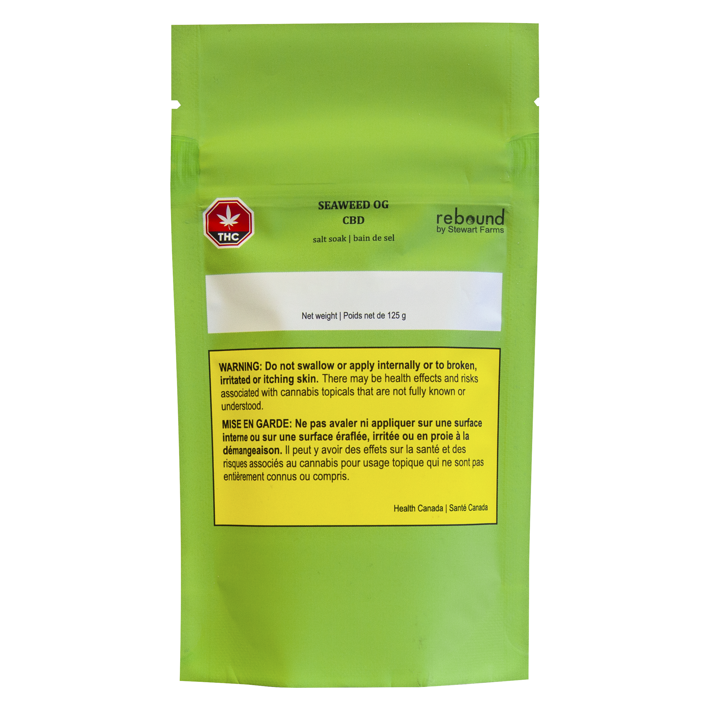 Seaweed Og Cbd Salt Soak