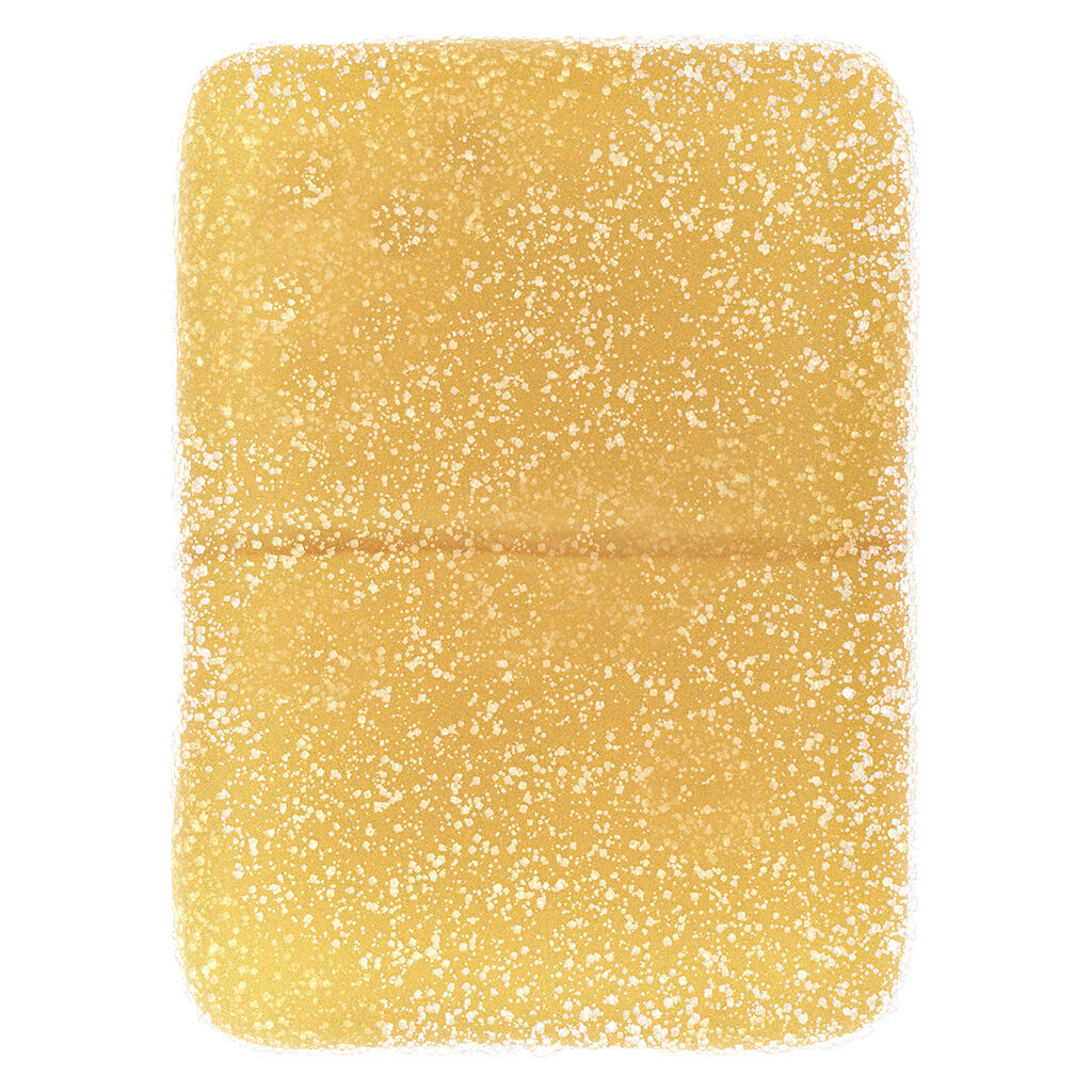Real Fruit Grapefruit Thc:Cbg:Cbc Gummies 10X1Pc