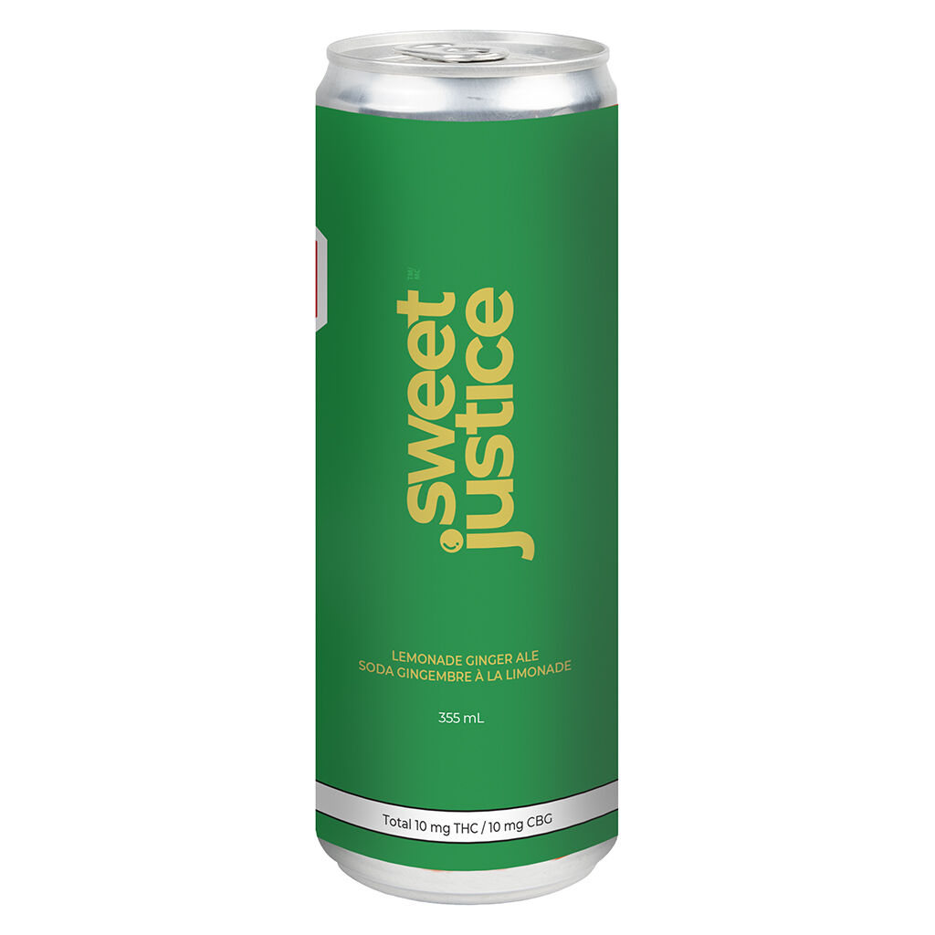 Sweet Justice Lemonade Ginger Ale 1:1 THC:CBG