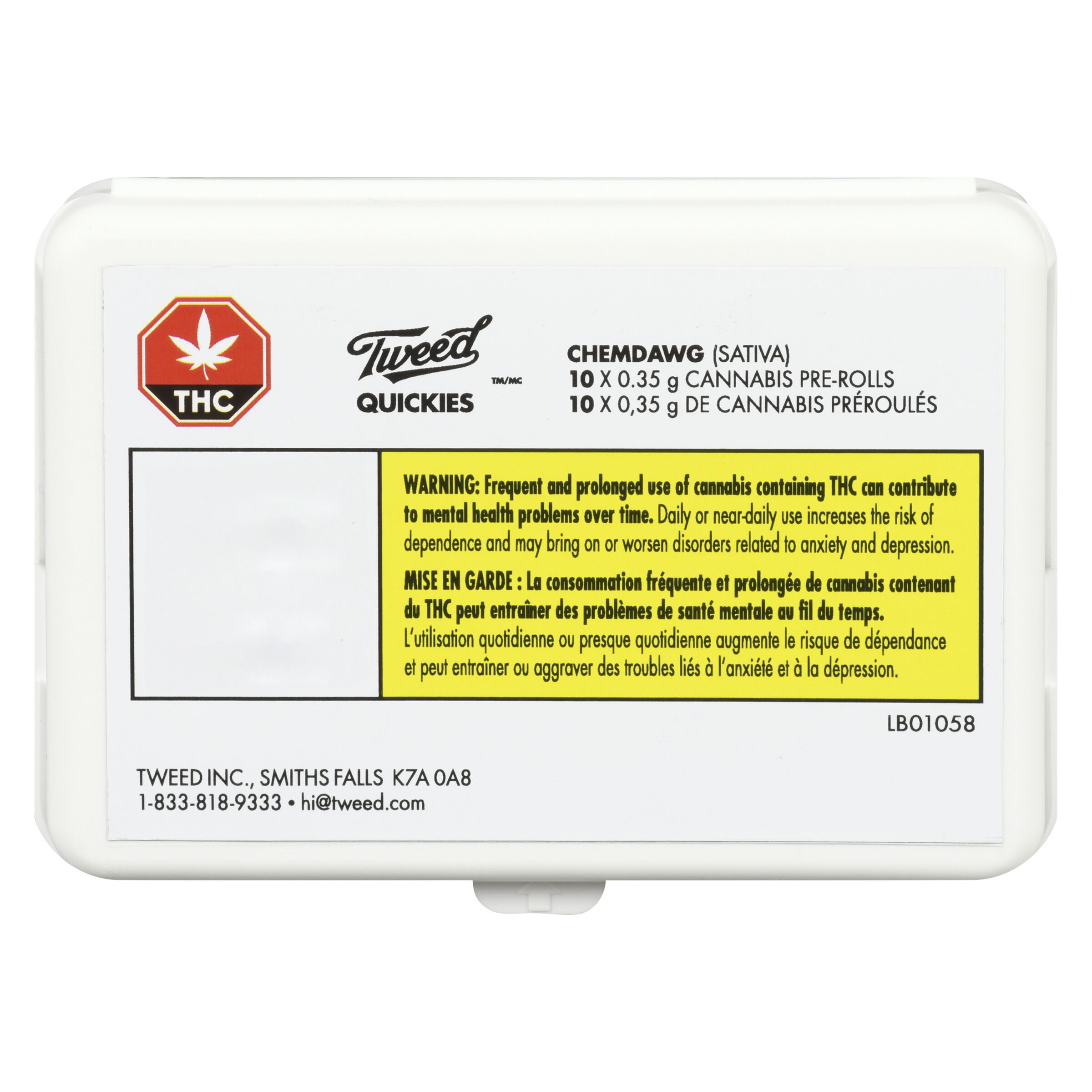 Quickies Chemdawg Pre-Rolls