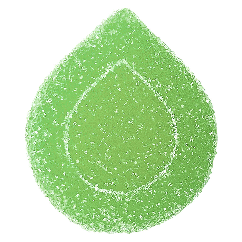 Serene - Cbd Green Apple Gummy Drop