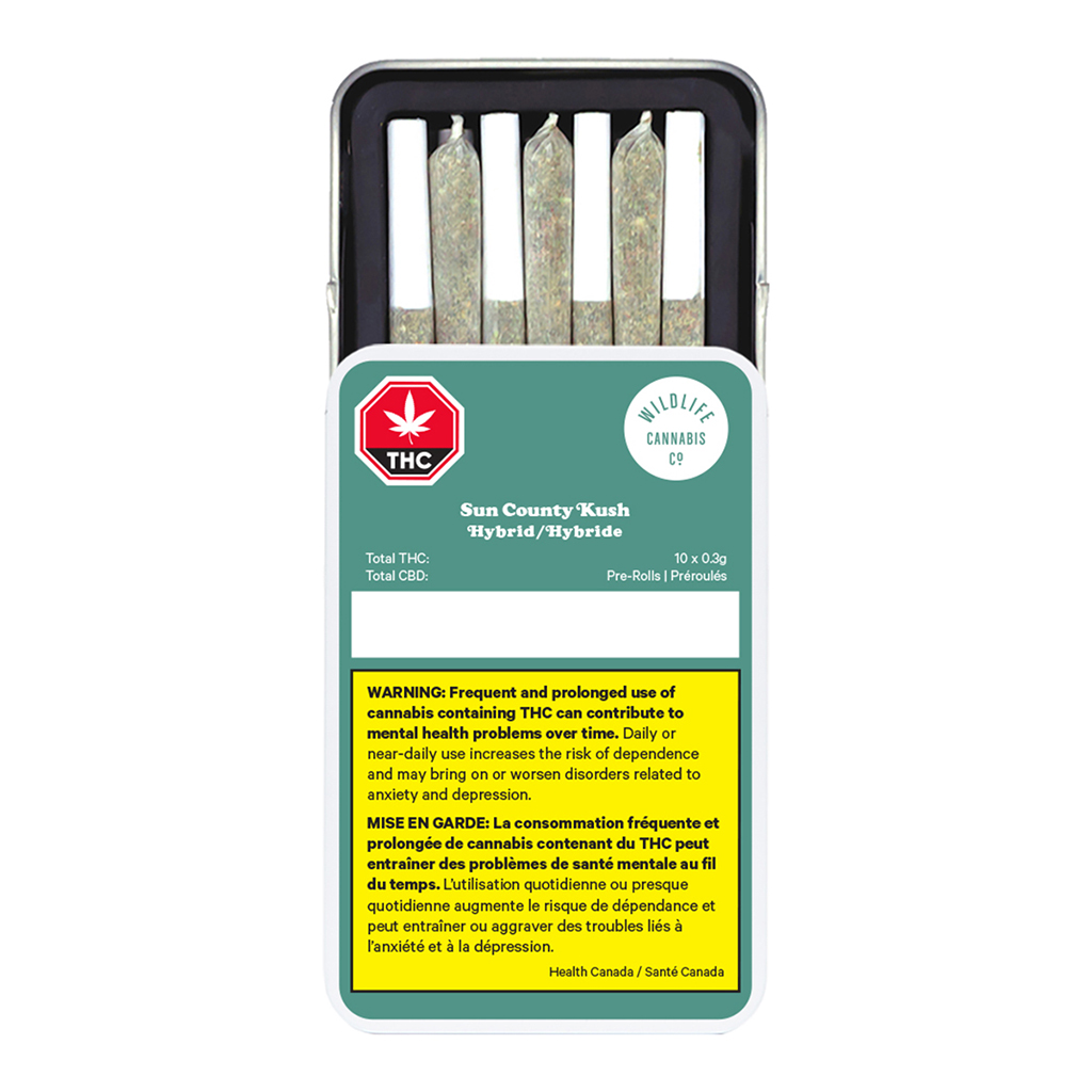 Sun County Kush Pre-Rolls