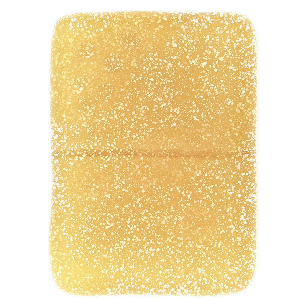 Real Fruit Peach Thc:Cbd Gummies 10X1Pc