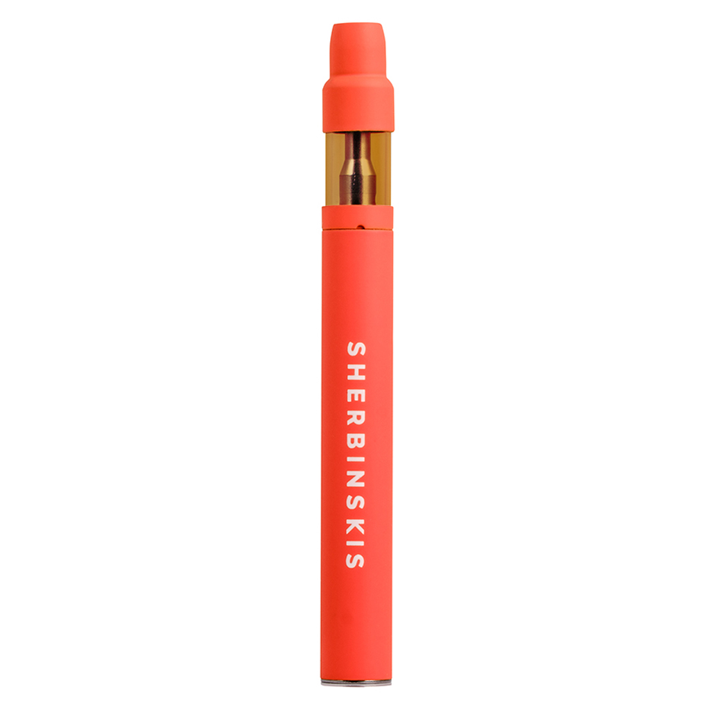 Sherbinski-Orange Sherbs Live Resin Disposable Vape cart]