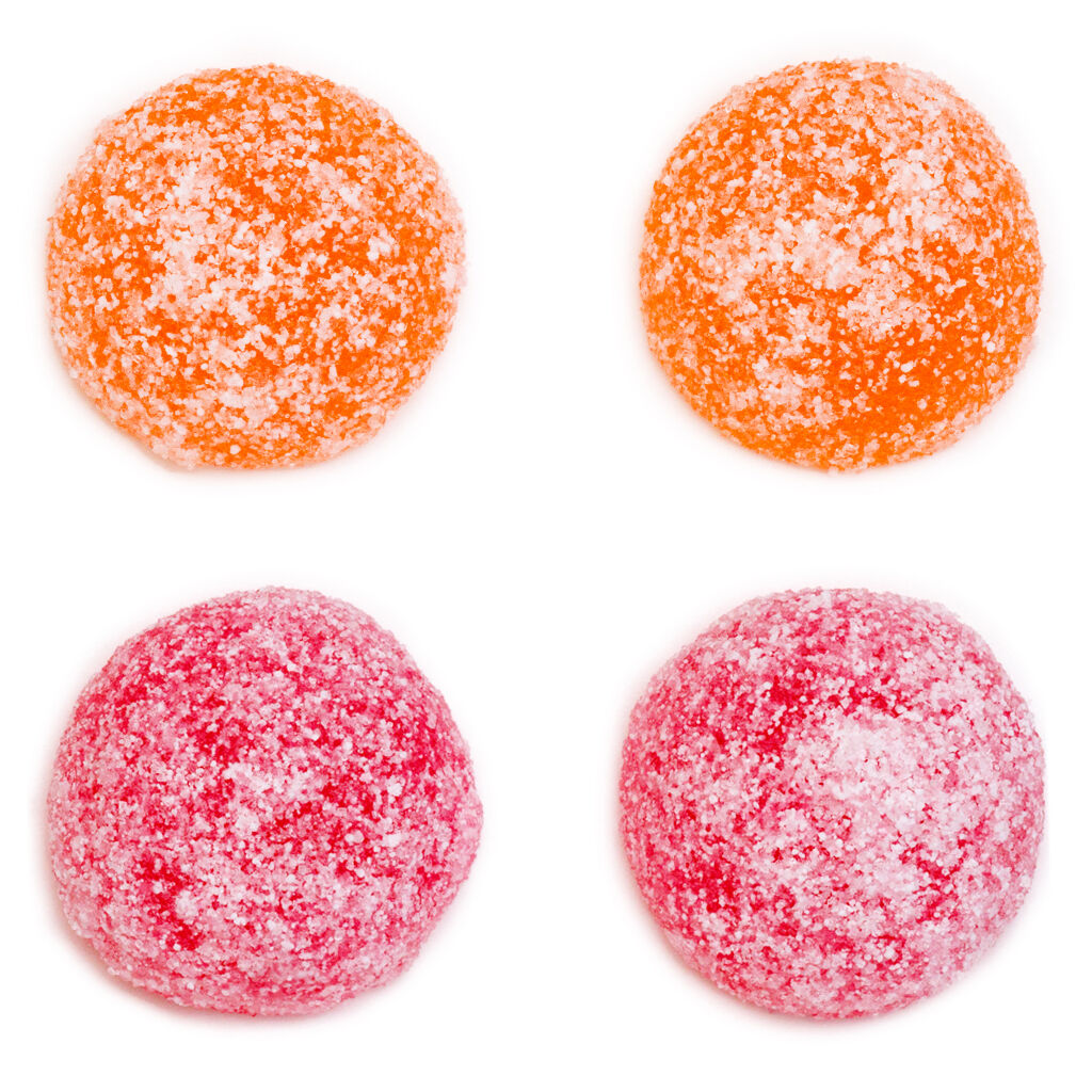 Sour Cherry & Sour Peach Live Resin Gummies