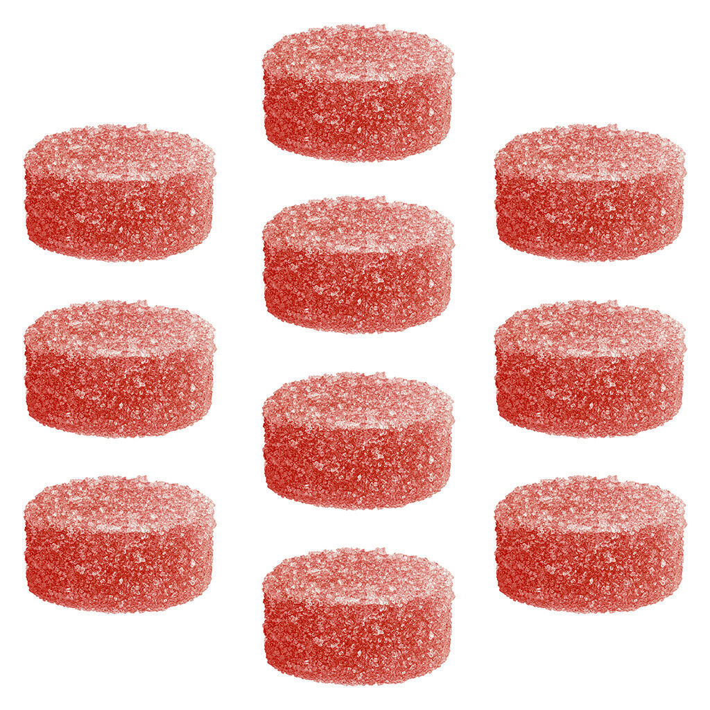 Shred'Ems Red Apple Peach Max10 Thc Indica Chews