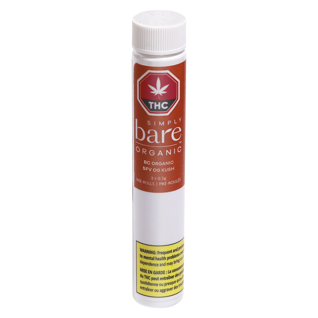 Bc Organic Sfv Og Kush Pre-Roll