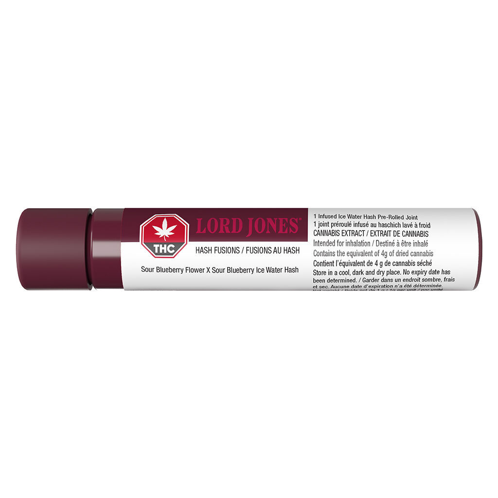 Hash Fusions Sour Blueberry Infused Pre-Roll