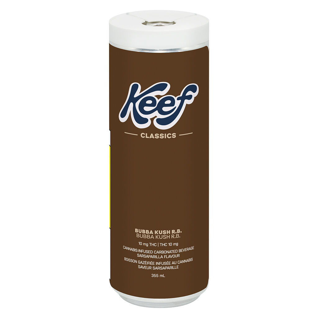 KEEF- bubba kush root beer 355ml