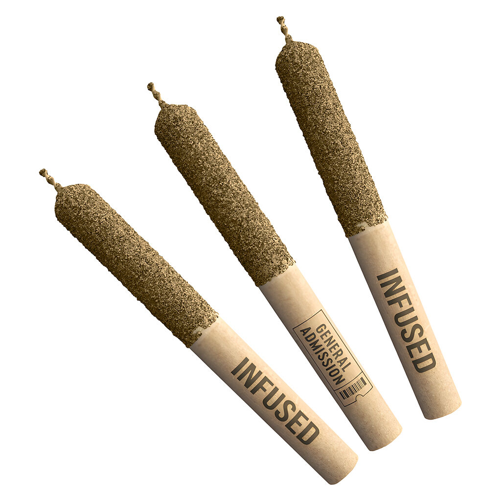 Peach Rizz Diamond Infused Pre-Rolls