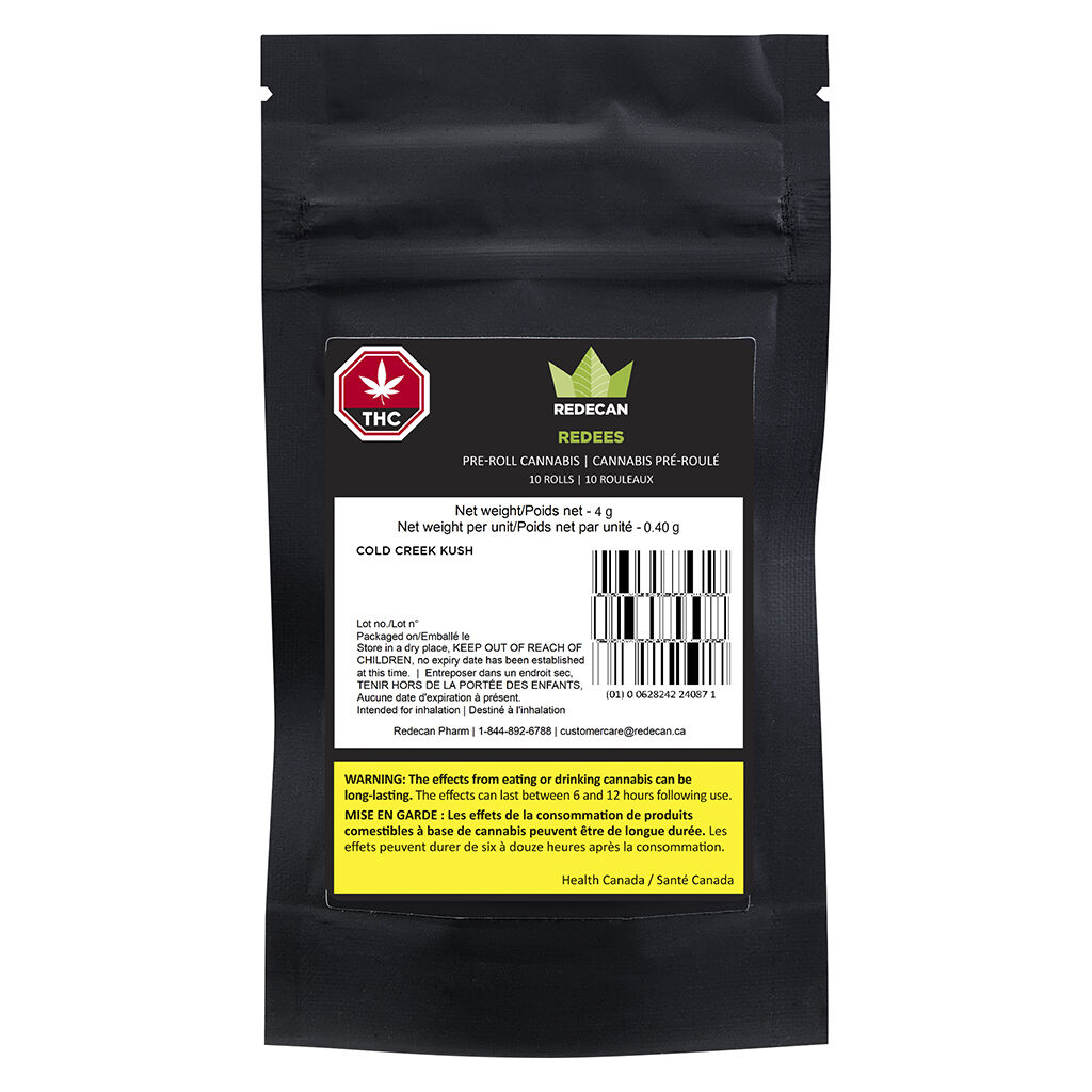 Redees Cold Creek Kush Pre-Roll