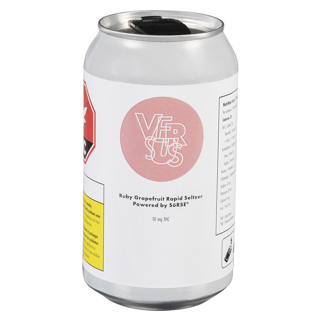 Ruby Grapefruit Rapid Seltzer By Sorse