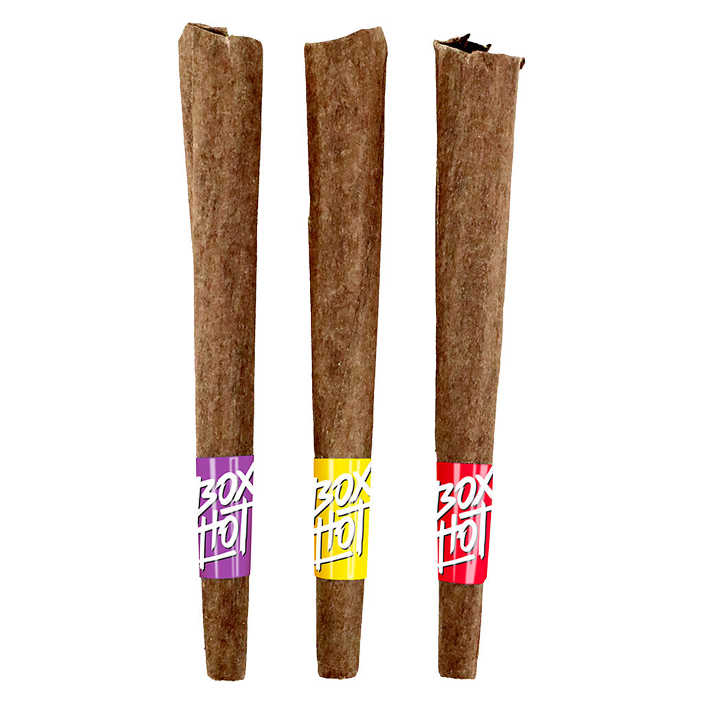 Box hot fatties- trifecta blunts (mango,tropic,guava)