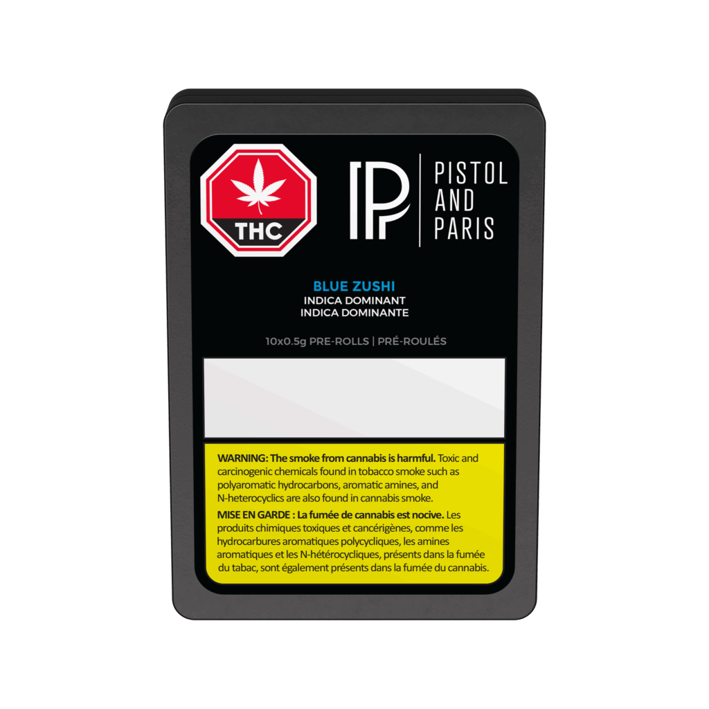 Pistol & Paris Blue Zushi Pre-Rolls 10x0.5G