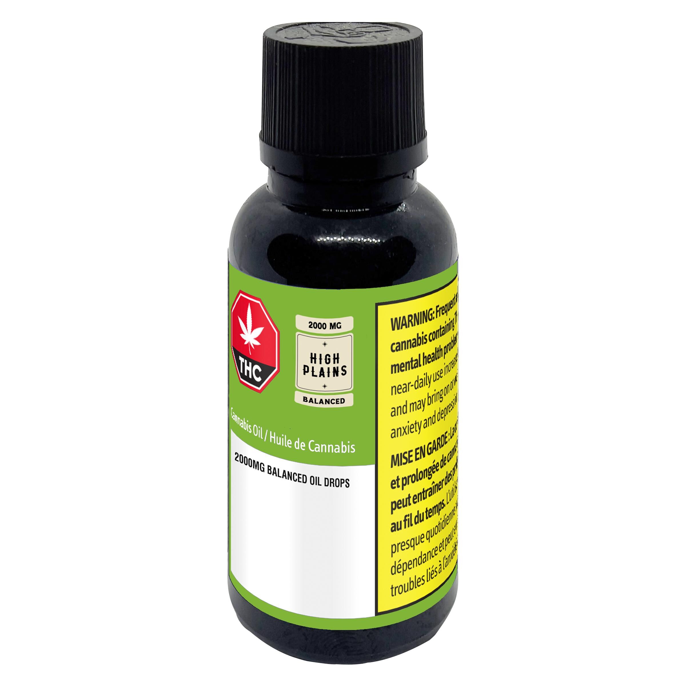 2000mg Balanced Oil Drops