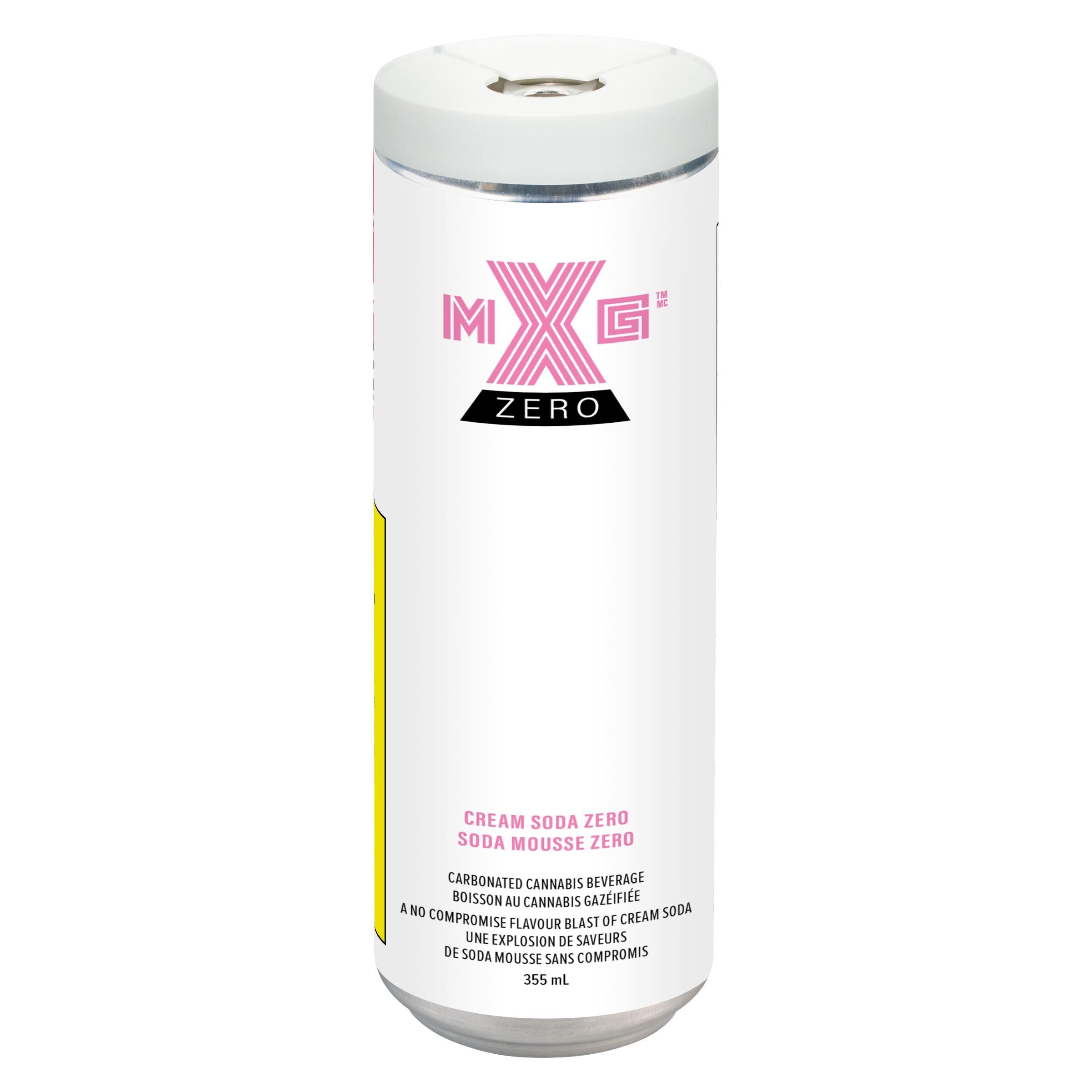 Xmg- zero- cream soda 355 ml
