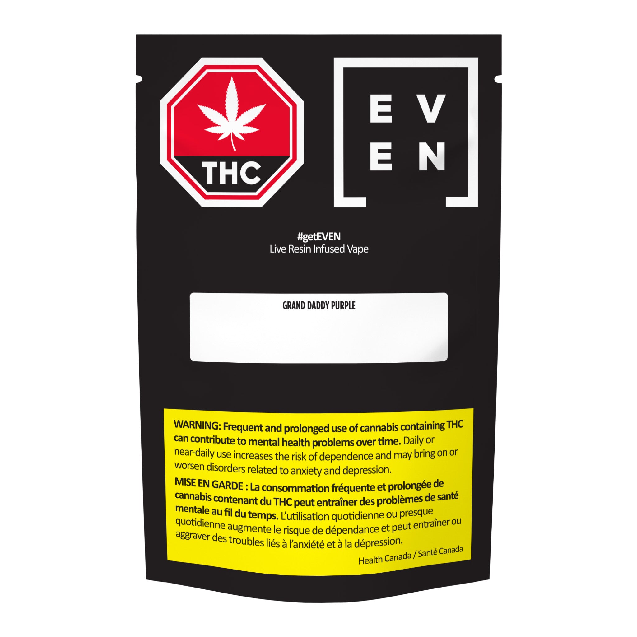 Even-Grand Daddy Purple Live resin Blend Vape 2