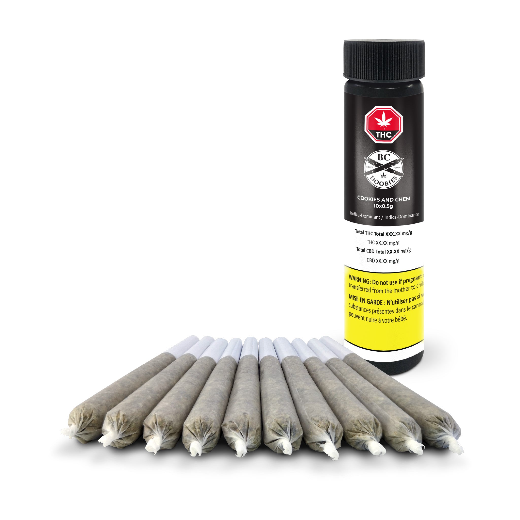 Bc doobies- cookies & cream 10*0.5 p.r 2