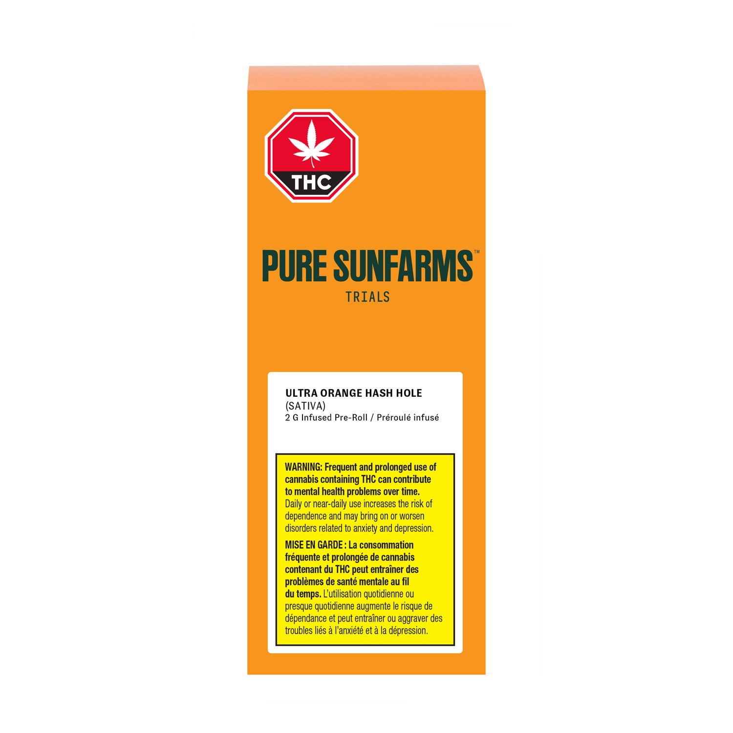 Ultra Orange Hash Hole Infused Pre-Roll Lto