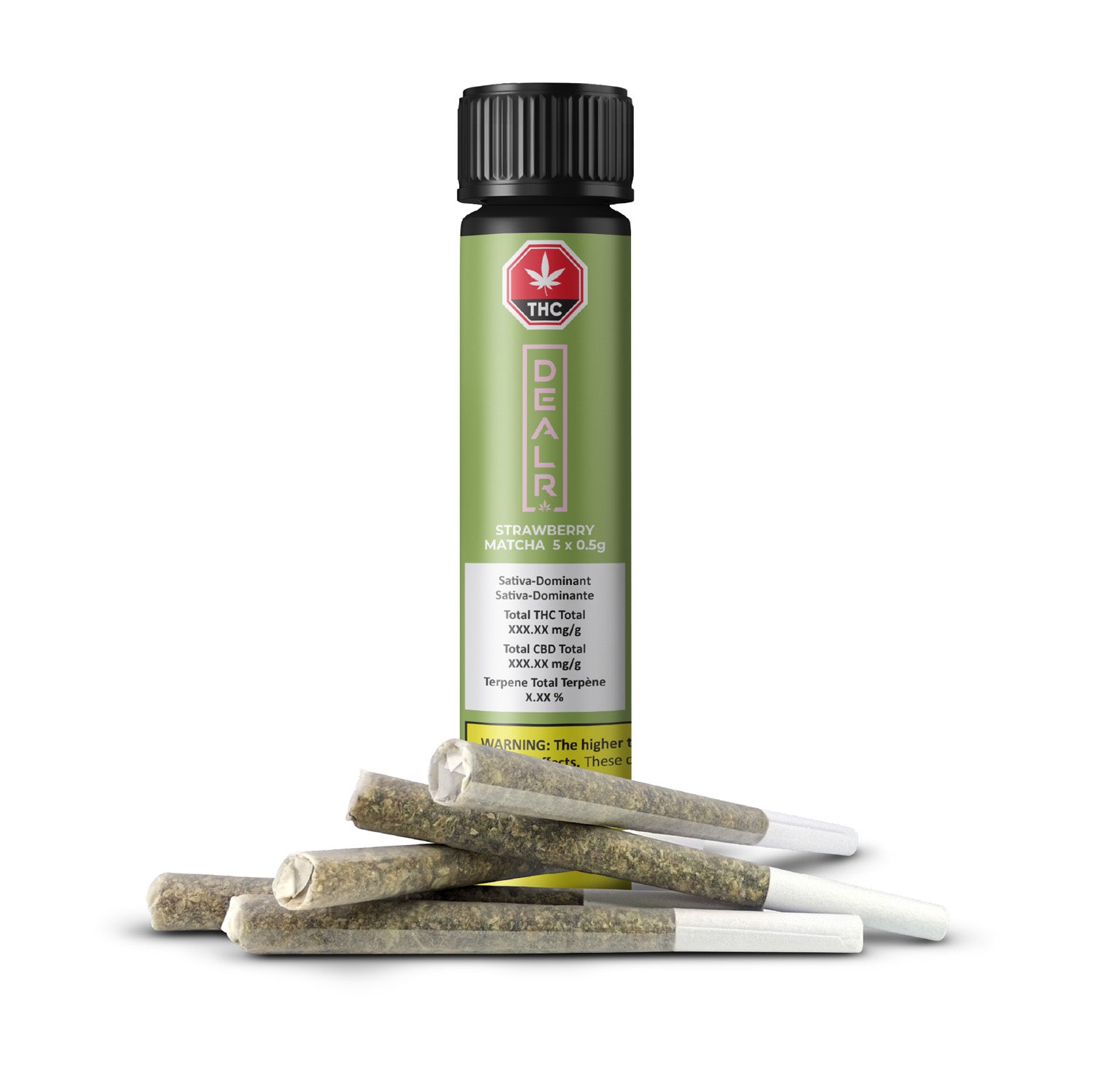 Strawberry Matcha Pre-Rolls 2