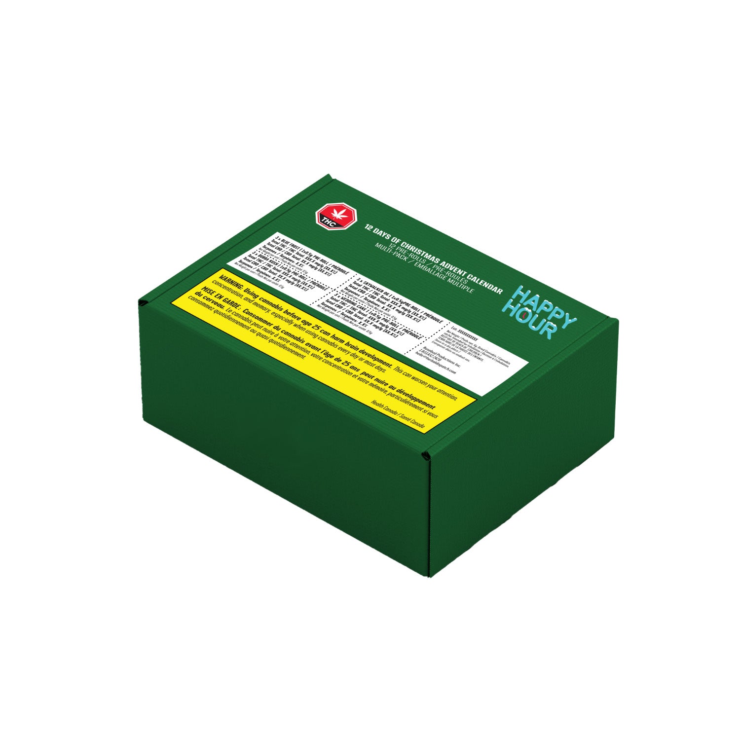 Twelve Days Of Christmas Advent Box Pre-Rolls Lto 2
