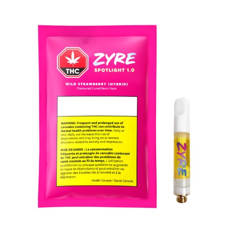 Spotlight 1.0-Wild Strawberry Cured Resin Bld Cart 2