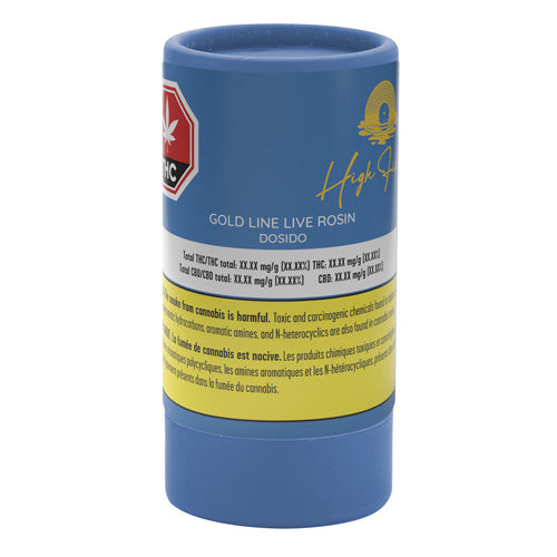 High fidelity- gold line rosin (dosido)