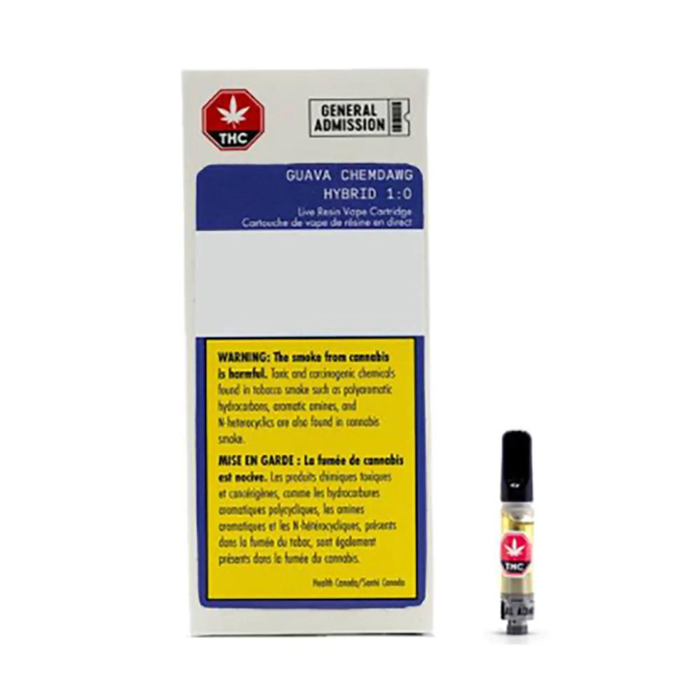 Guava Chemdawg Live Resin Cartridge