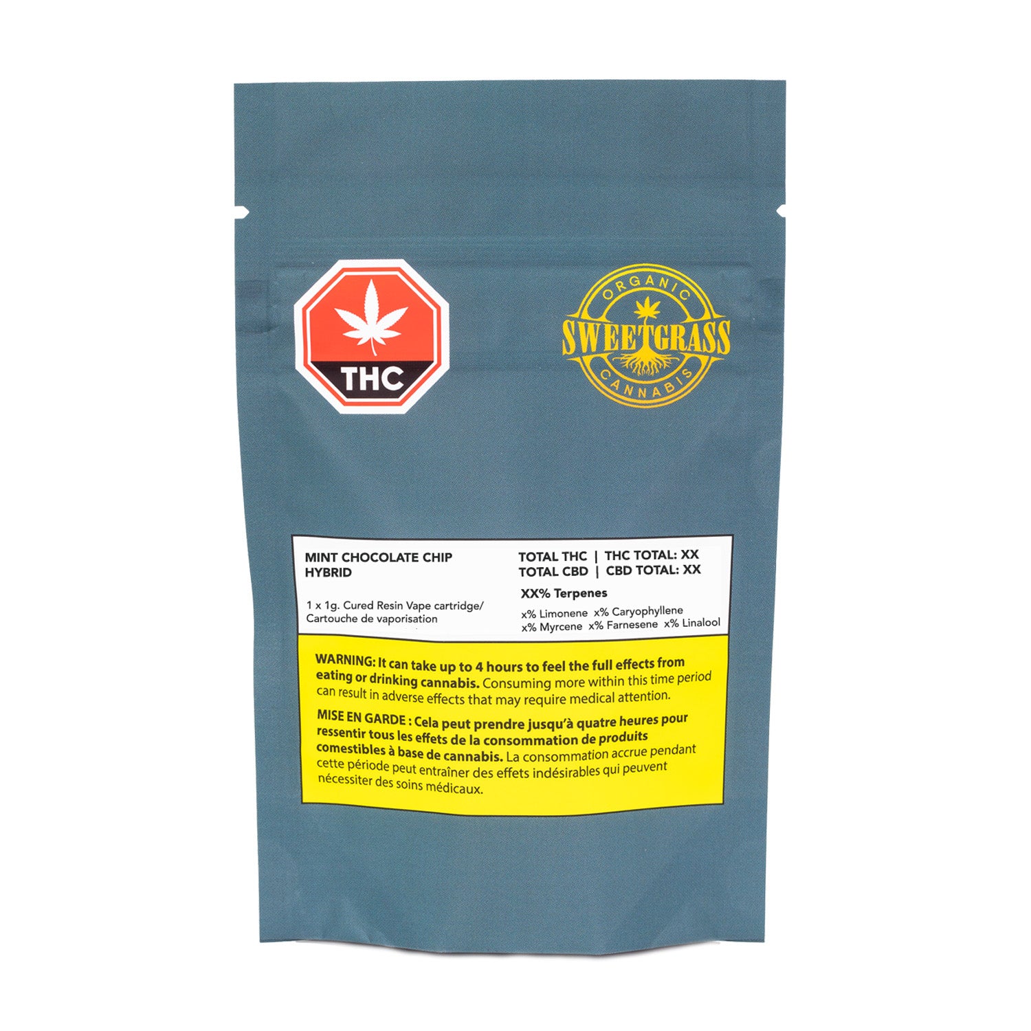 Mint Chocolate Chip Cured Resin Cartridge 2