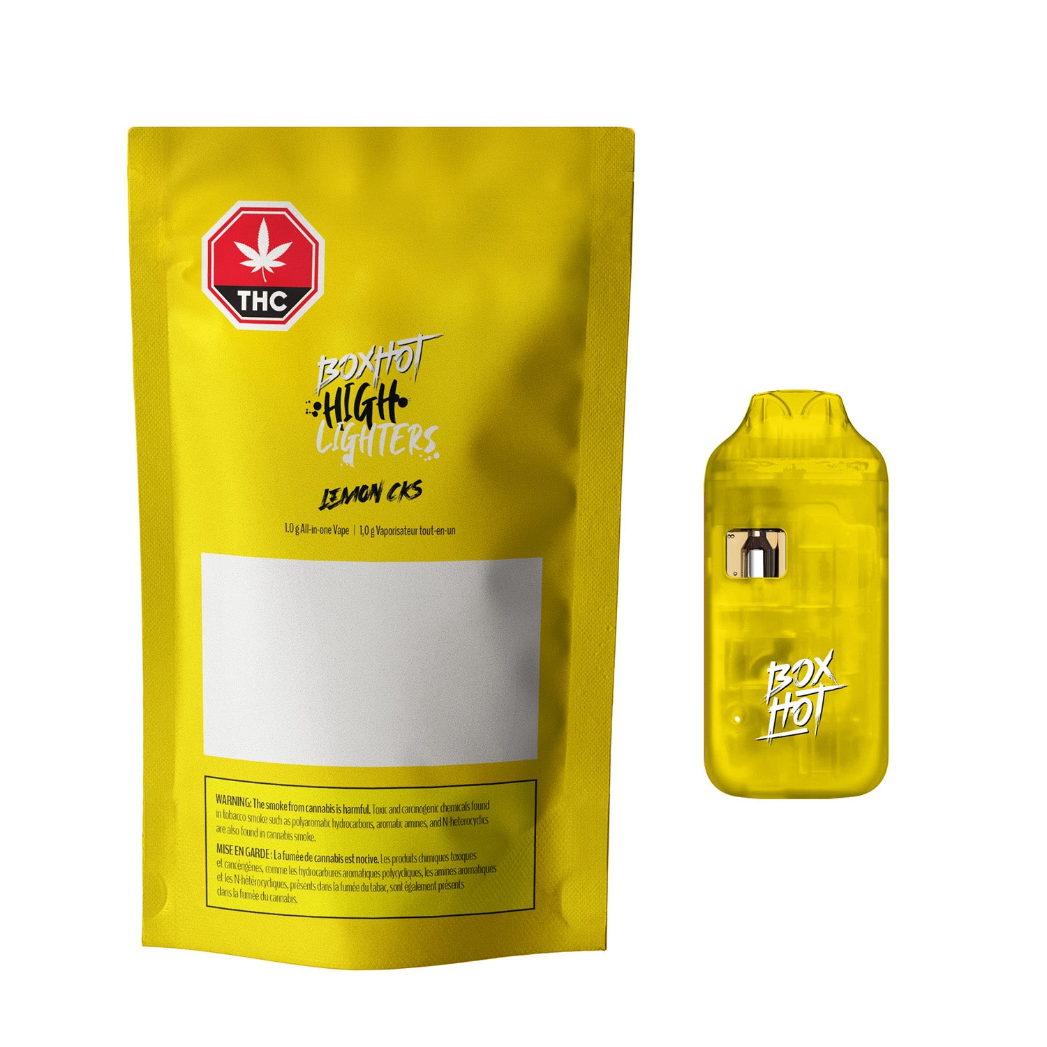 Highlighters Lemon Cks All-In-One Disposable Pen