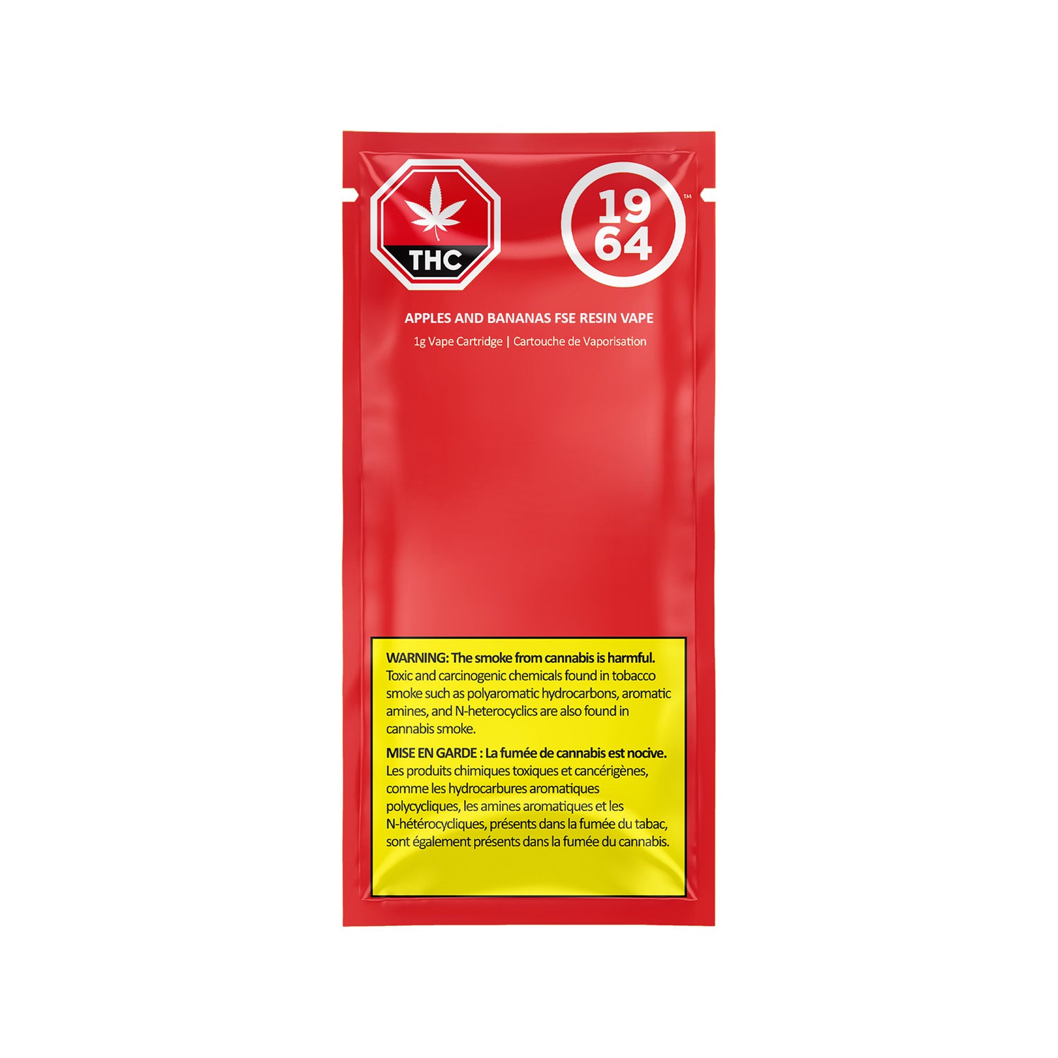 Apples & Bananas Cured Resin Cartridge 2