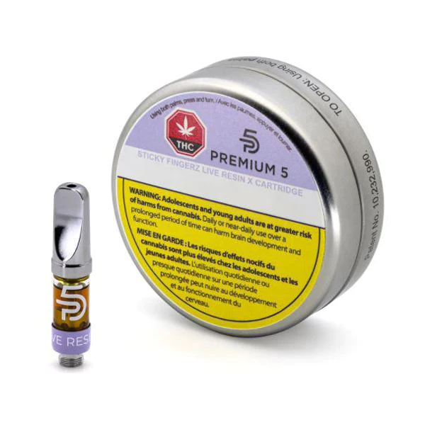 Sticky Fingerz Live Resin Cartridge