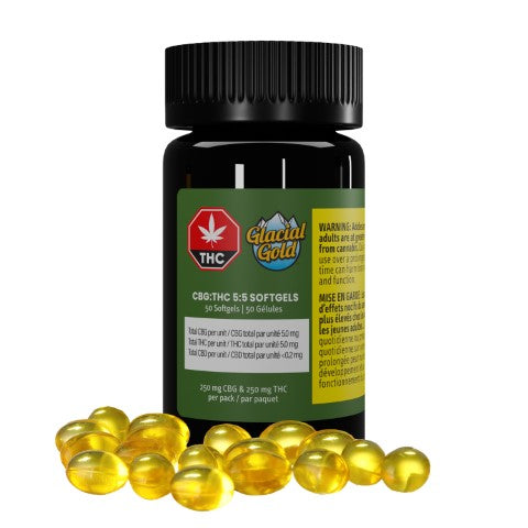 Cbg:Thc 5:5 Softgels 50-Pack