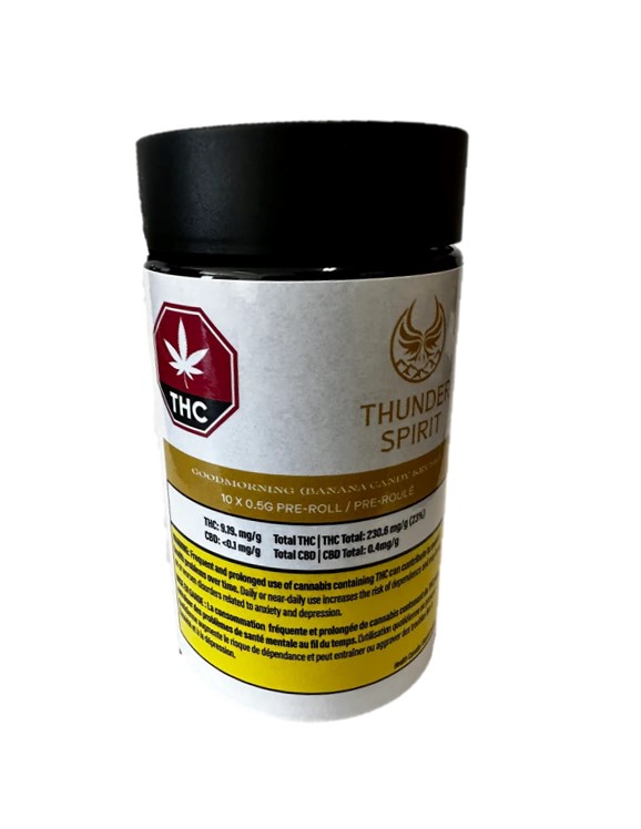 Thunder spirit- good morning p.r. 10*0.5