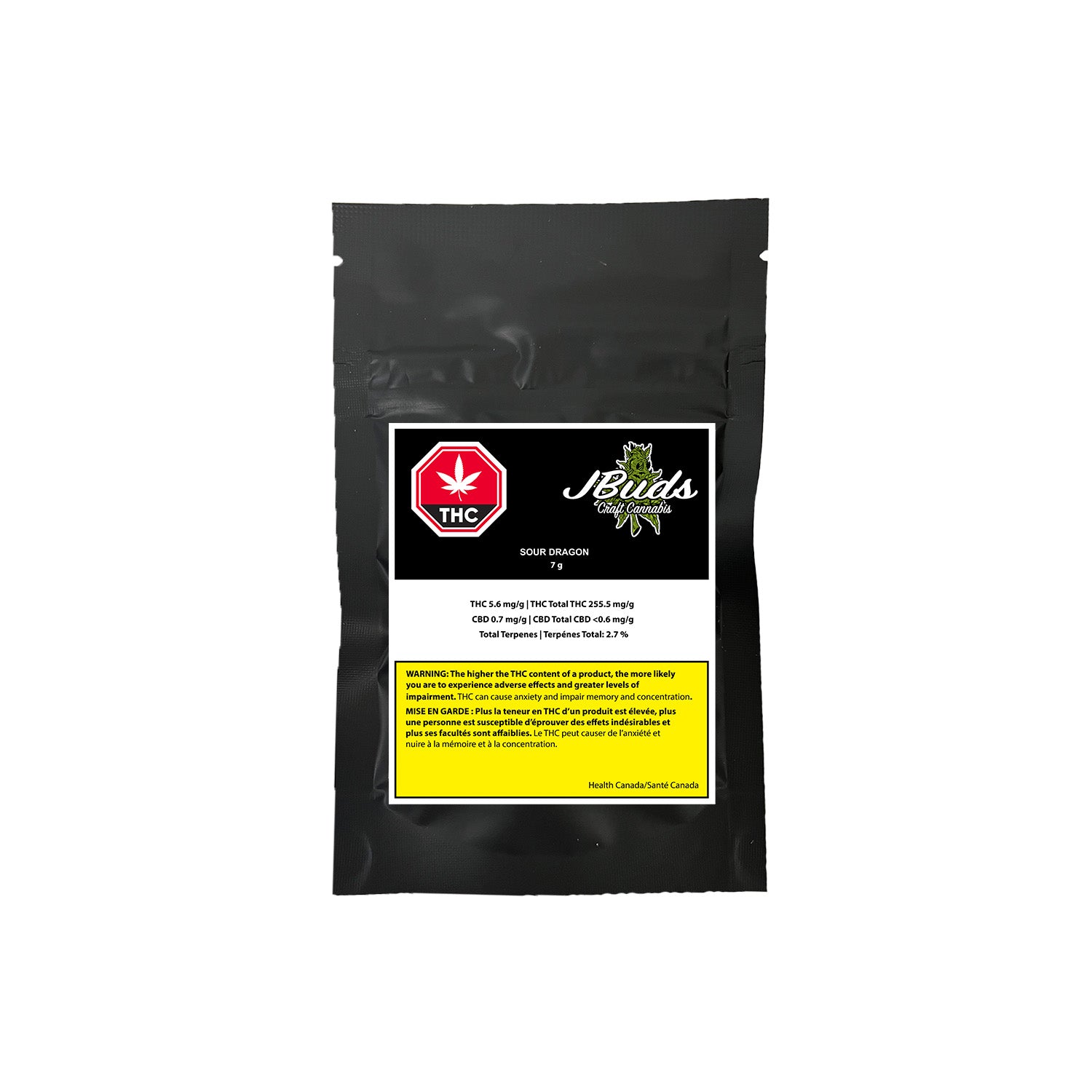 J buds- sour dragon 7g 2
