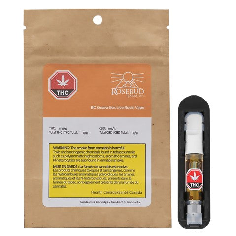 Bc Guava Gas Live Rosin 510 Vape Cart 2