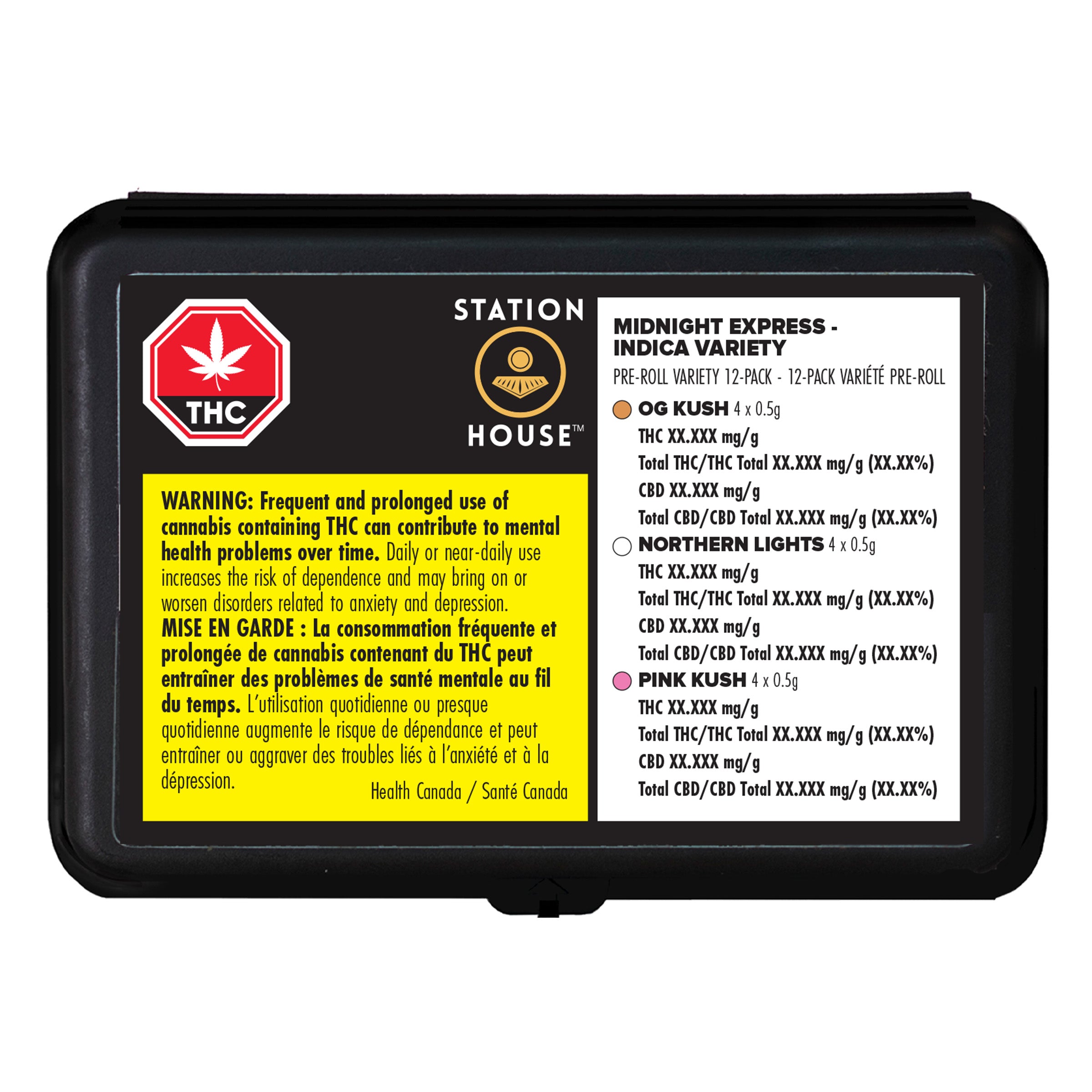 Indica Midnight Express Variety pack 2