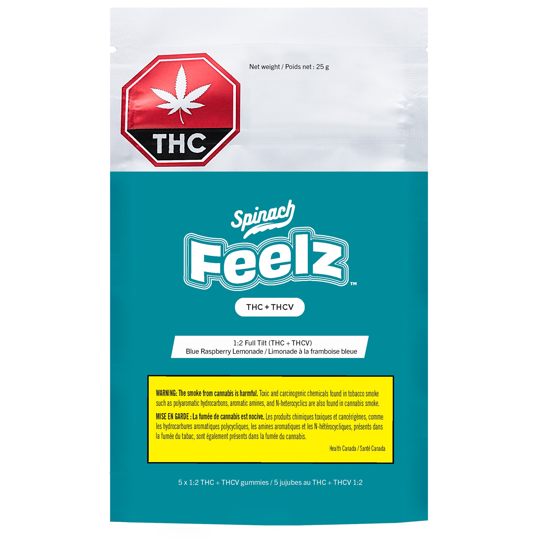 Spinach feelz- thc:thcv blue raspberry lemonade 2