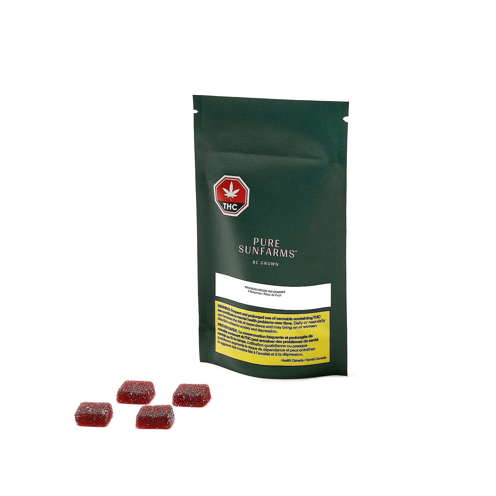 Sour Black Cherry Thc Gummies