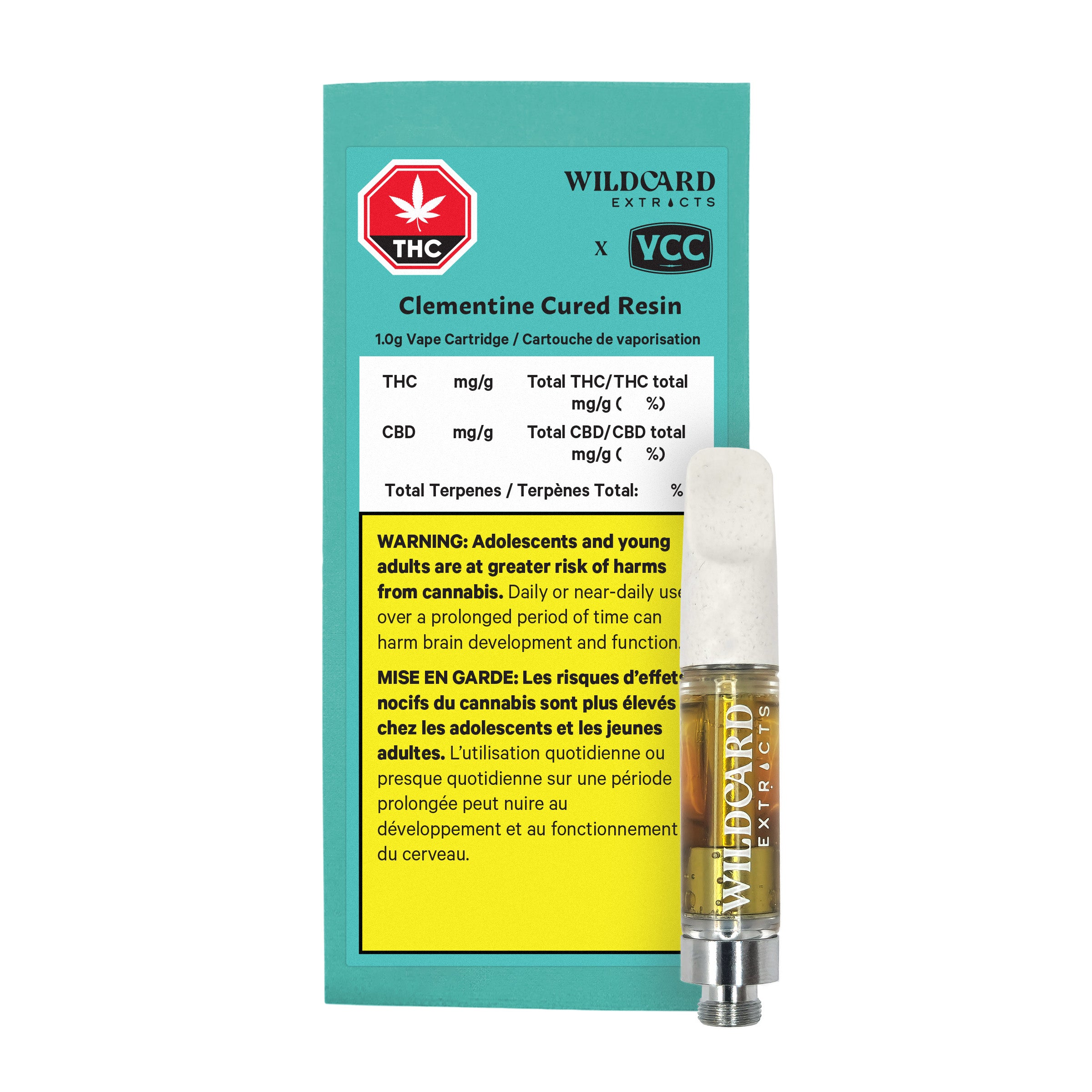 Clementine Cured Resin Cartridge 2