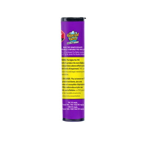 Max THC Grape Escape Double D infused pr 2