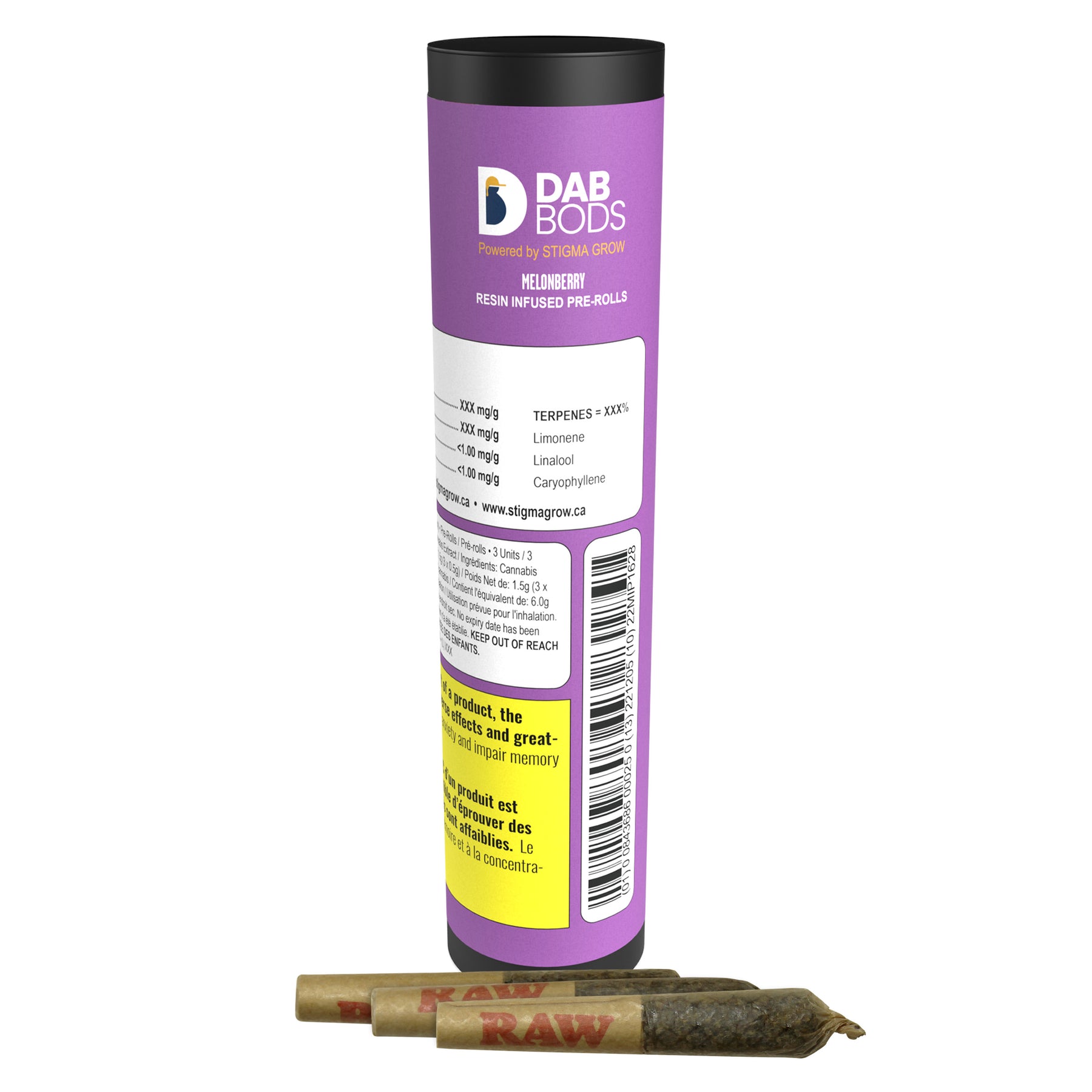 Melonberry Resin Infused Pre Rolls