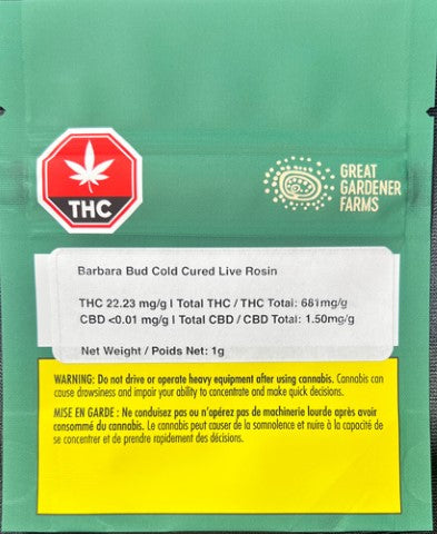 Barbara Bud Live Rosin Infused Pre-Roll 2